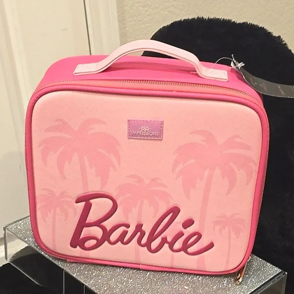Impressions X Barbie Cosmetic Case‎ w/Dividers